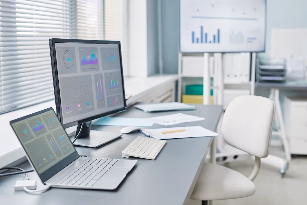 A technical workstation used for security operations